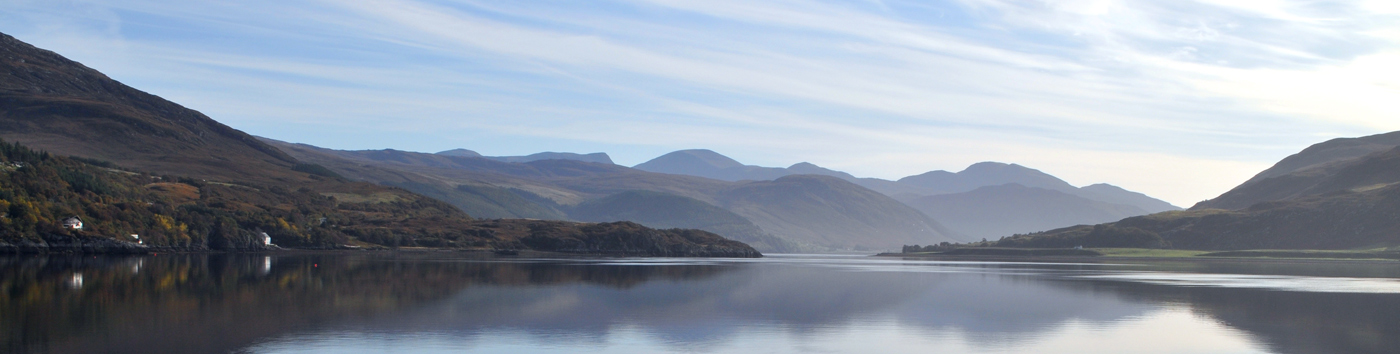 Ullapool bay from the Highland Bothies